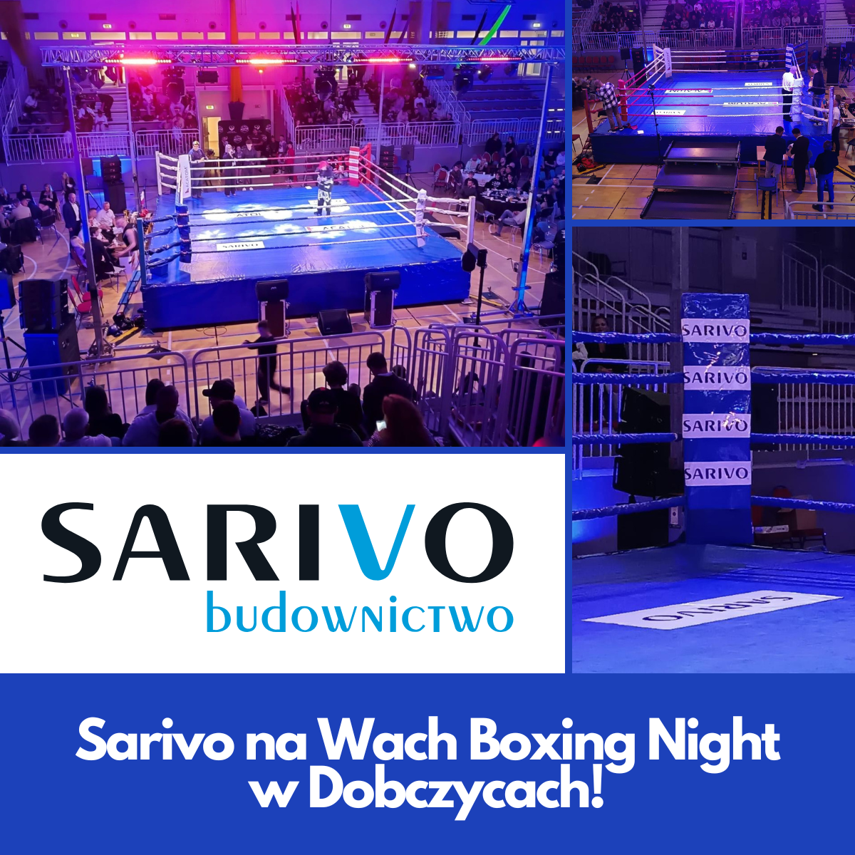 Sarivo na Wach Boxing Night w Dobczycach! 🥊